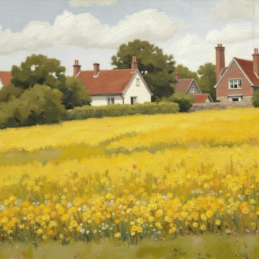 One moment landscape artwork